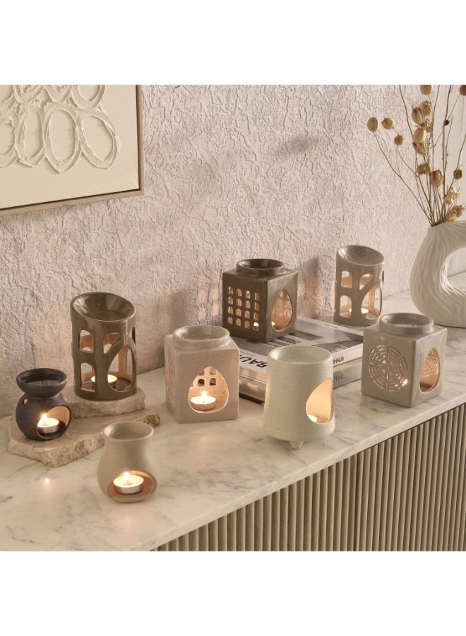 Home Box Ceramic Oil Burner - Gray for Home - Image 4